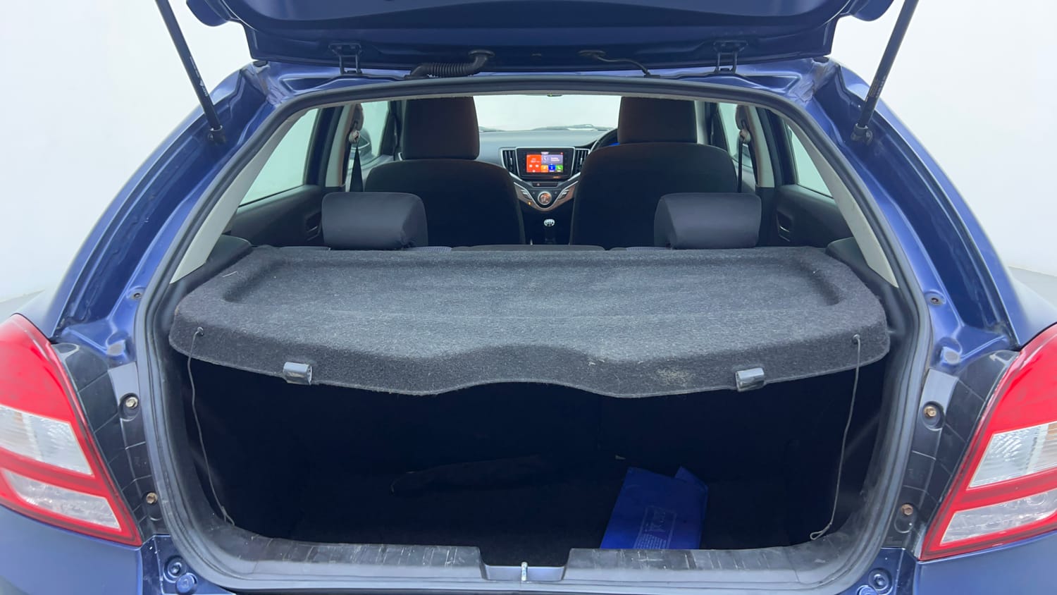 Used 2021 Maruti Suzuki Baleno Alpha Petrol Manual interior DICKY INSIDE VIEW