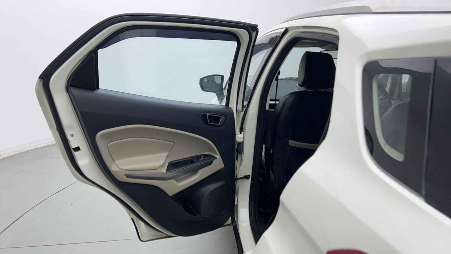 Used 2020 Ford EcoSport Titanium 1.5L Ti-VCT Petrol Manual interior LEFT REAR DOOR OPEN VIEW