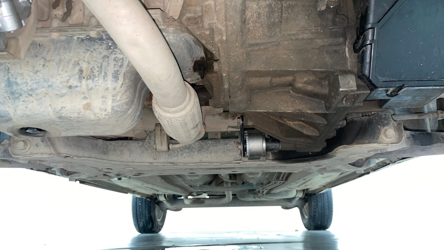 Used 2016 Ford EcoSport Titanium 1.5L TDCi Diesel Manual extra FRONT LEFT UNDERBODY VIEW