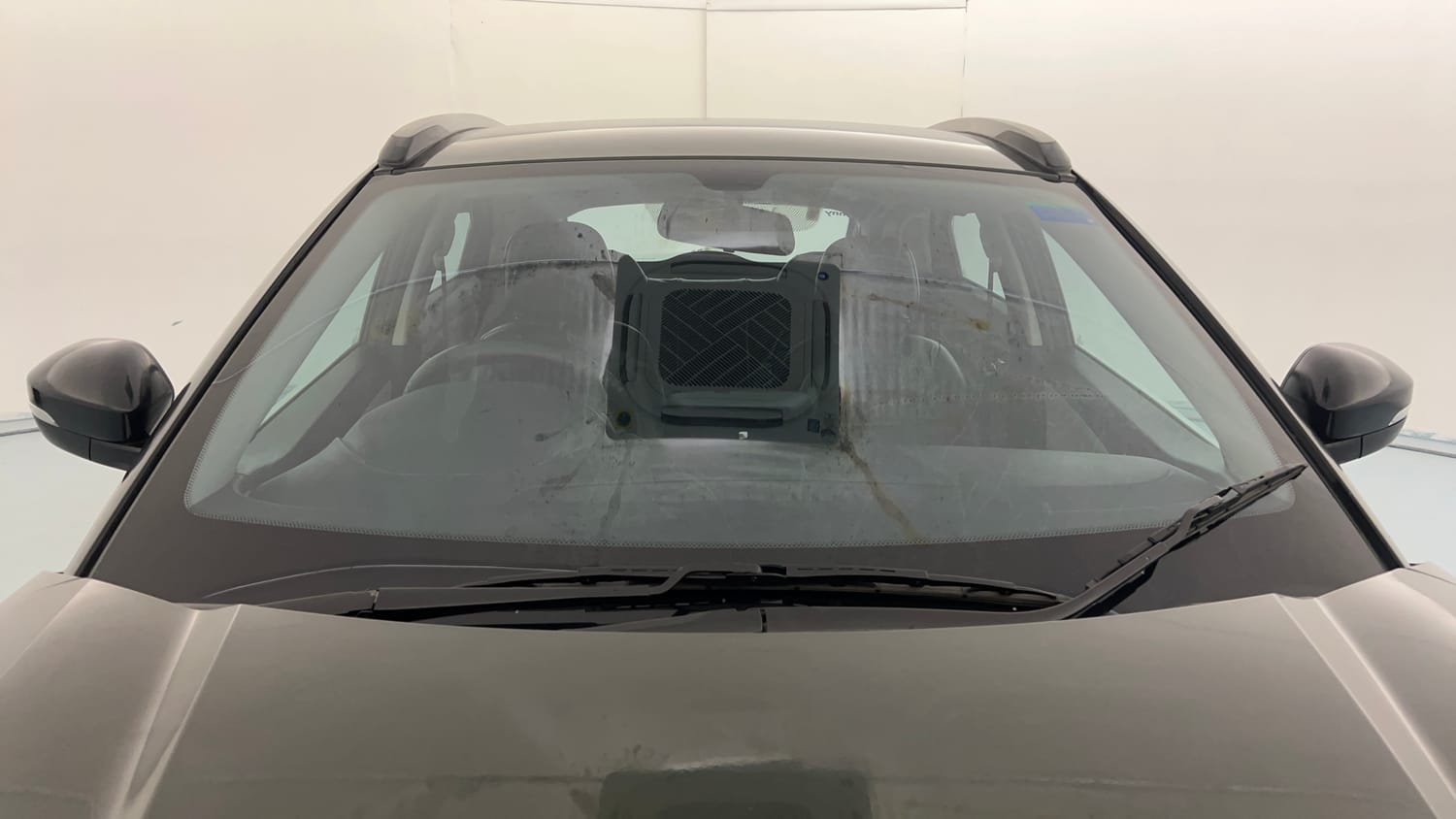 Used 2021 Tata Nexon XZ Petrol Manual exterior FRONT WINDSHIELD VIEW