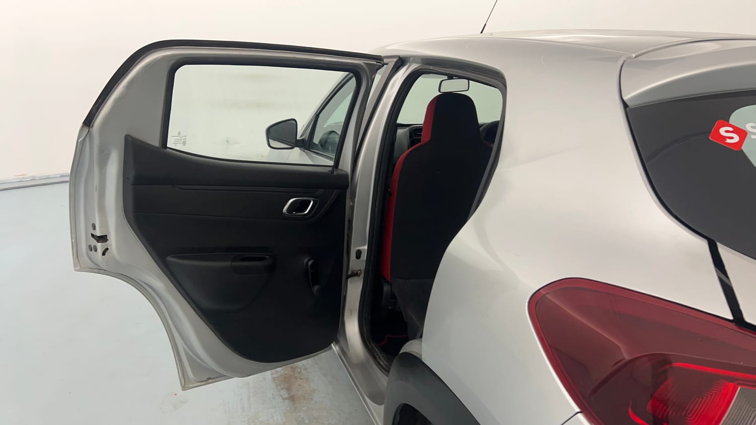Used 2020 Renault Kwid 1.0 RXT Petrol Manual interior LEFT REAR DOOR OPEN VIEW