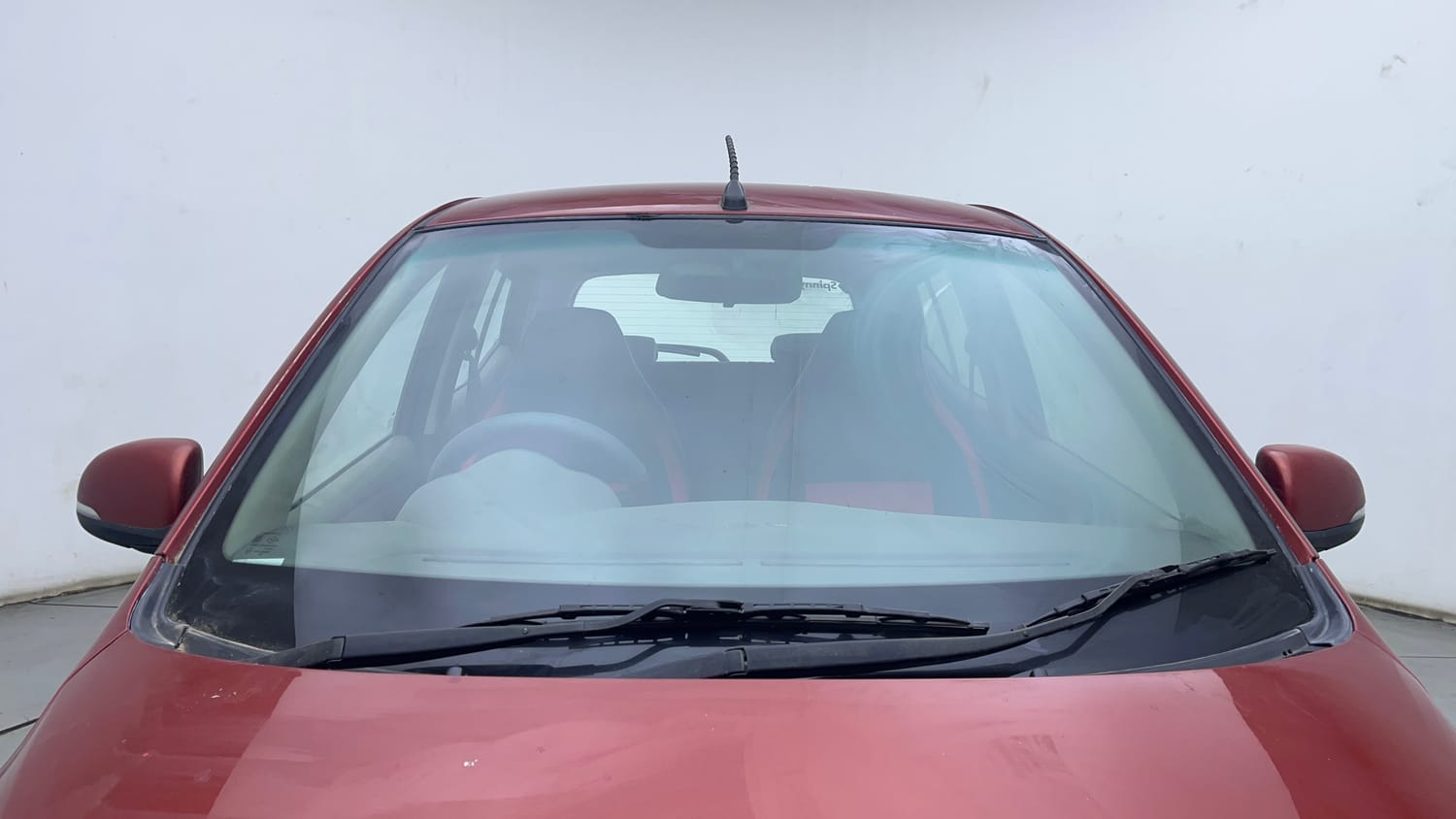 Used 2012 Hyundai i10 Sportz 1.2 Kappa2 Petrol Manual exterior FRONT WINDSHIELD VIEW