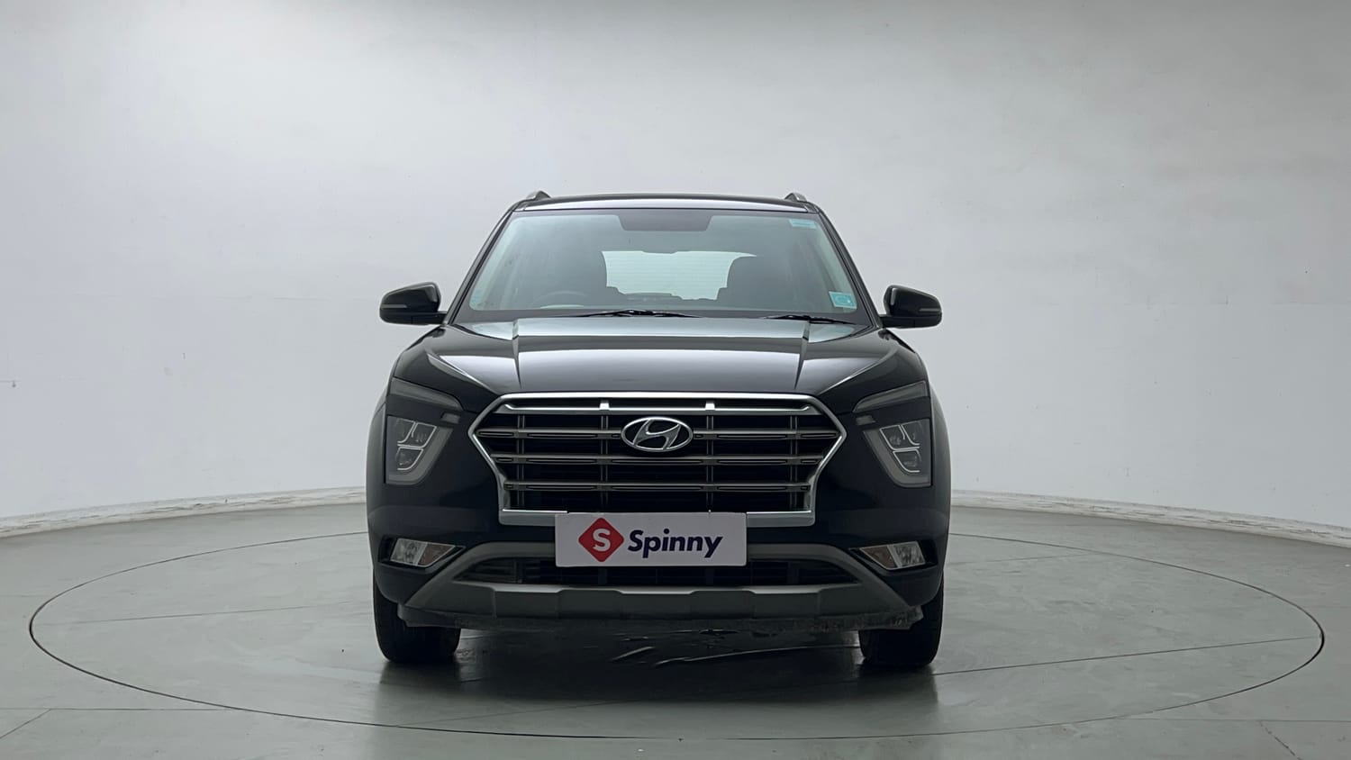 Used 2024 Hyundai Creta SX (O) 1.5 Petrol IVT Petrol Automatic exterior FRONT VIEW