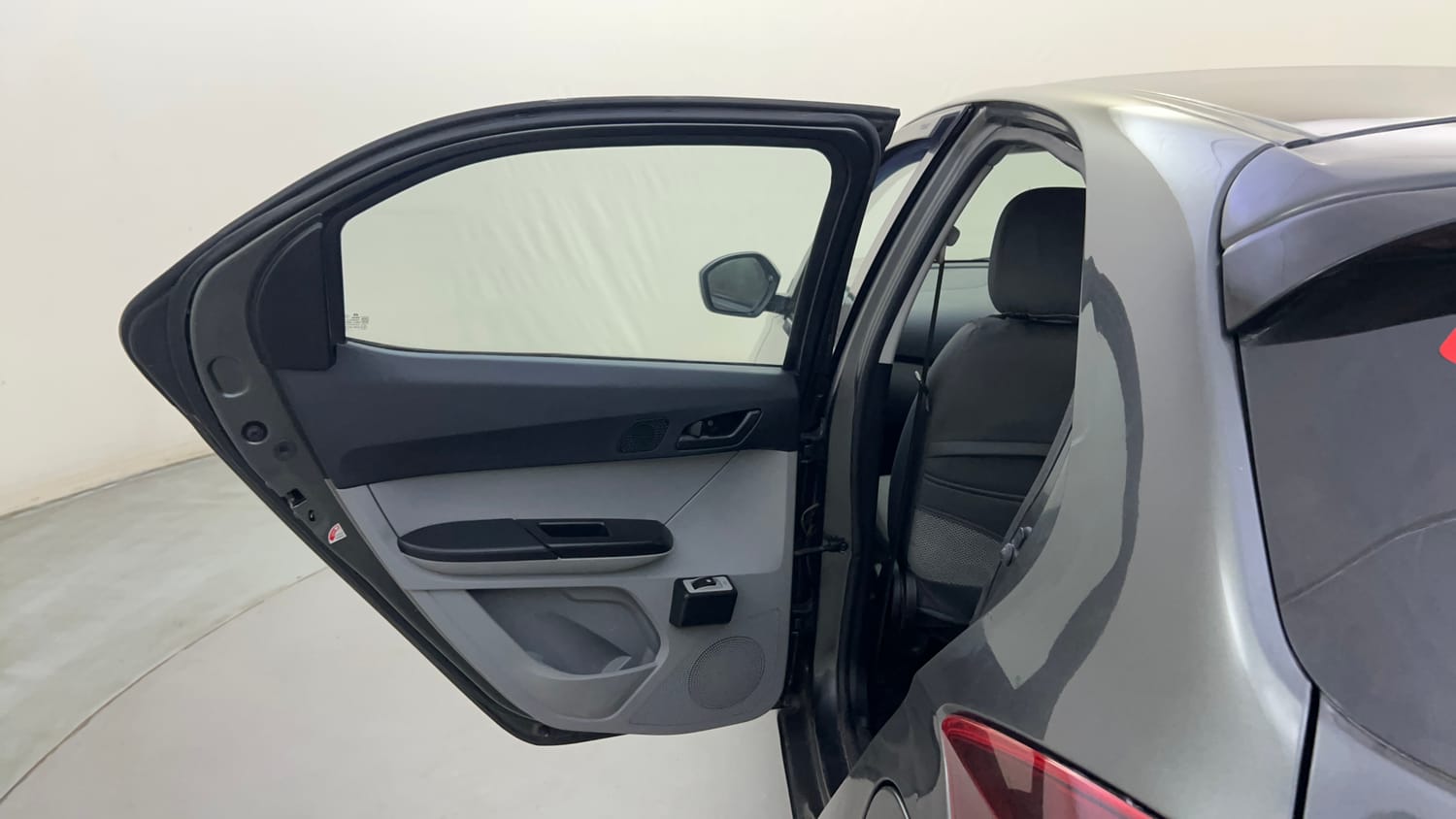 Used 2021 Tata Tiago XE Petrol Manual interior LEFT REAR DOOR OPEN VIEW