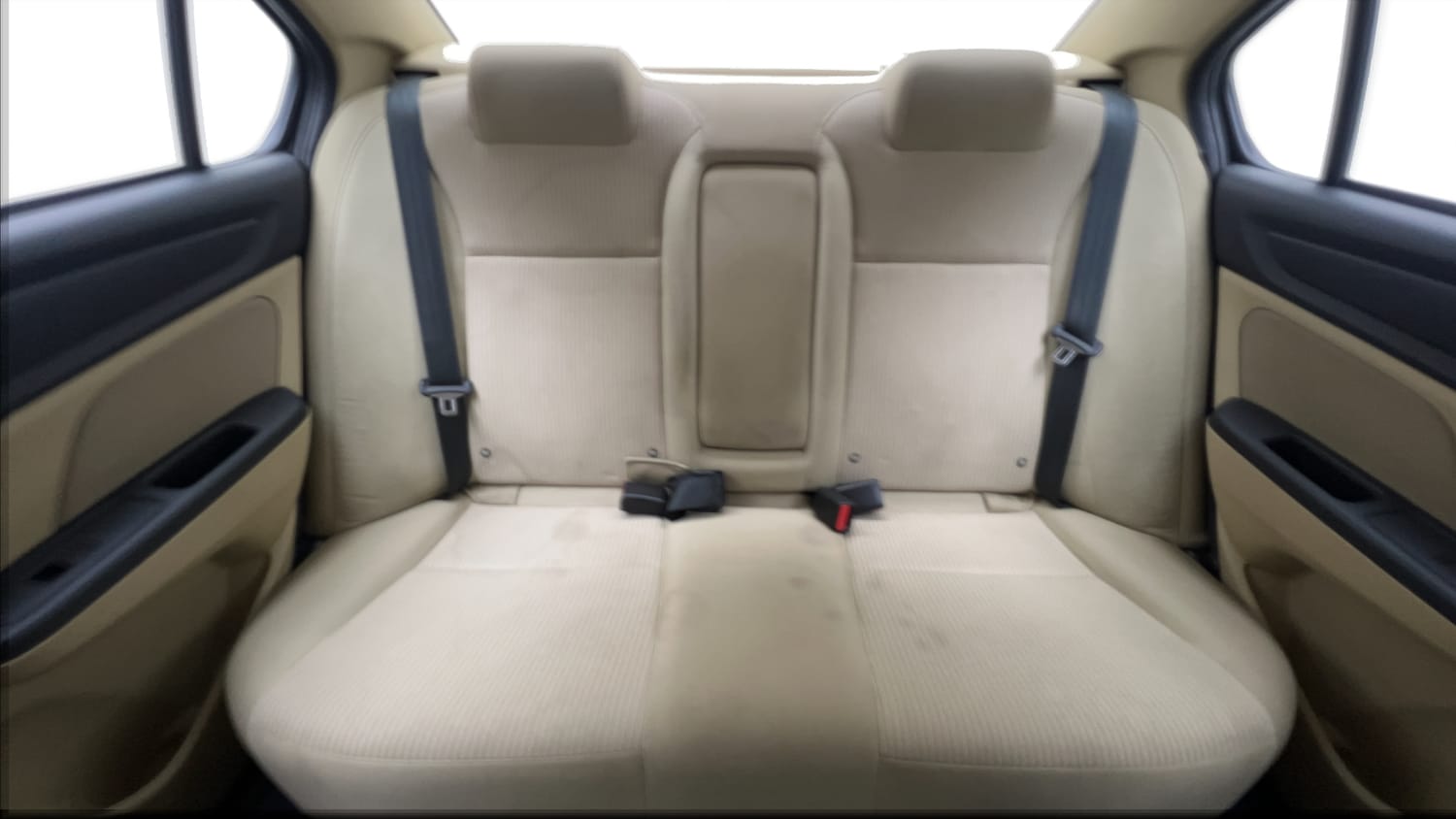 Used 2023 Honda Amaze VX CVT 1.2 Petrol Petrol Automatic interior REAR SEAT CONDITION VIEW