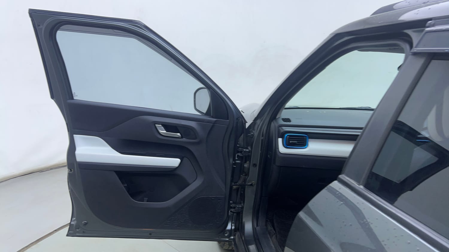 Used 2024 Tata Punch Creative Dual Tone AMT Petrol Automatic interior LEFT FRONT DOOR OPEN VIEW