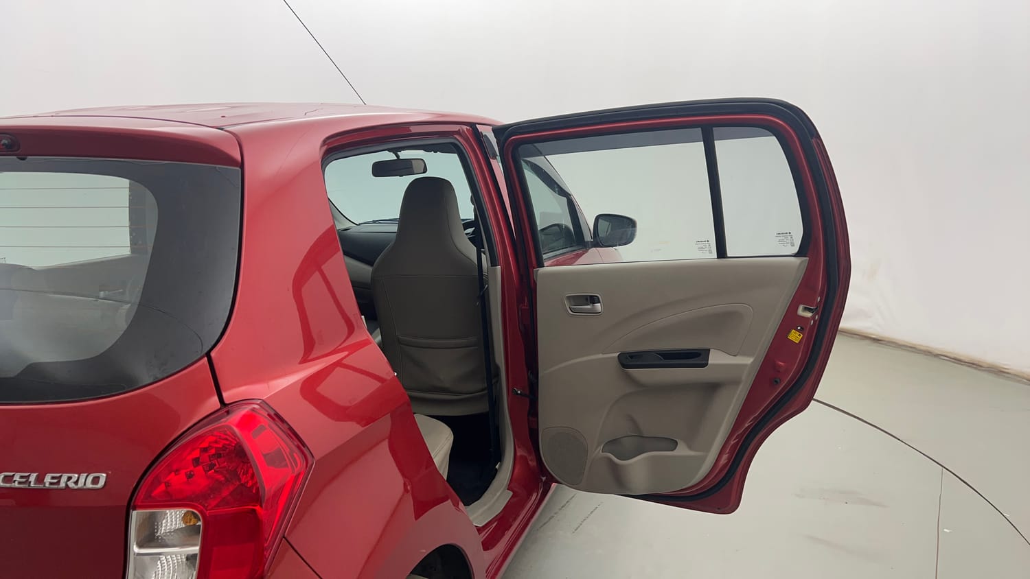 Used 2016 Maruti Suzuki Celerio ZXi Petrol Manual interior RIGHT REAR DOOR OPEN VIEW