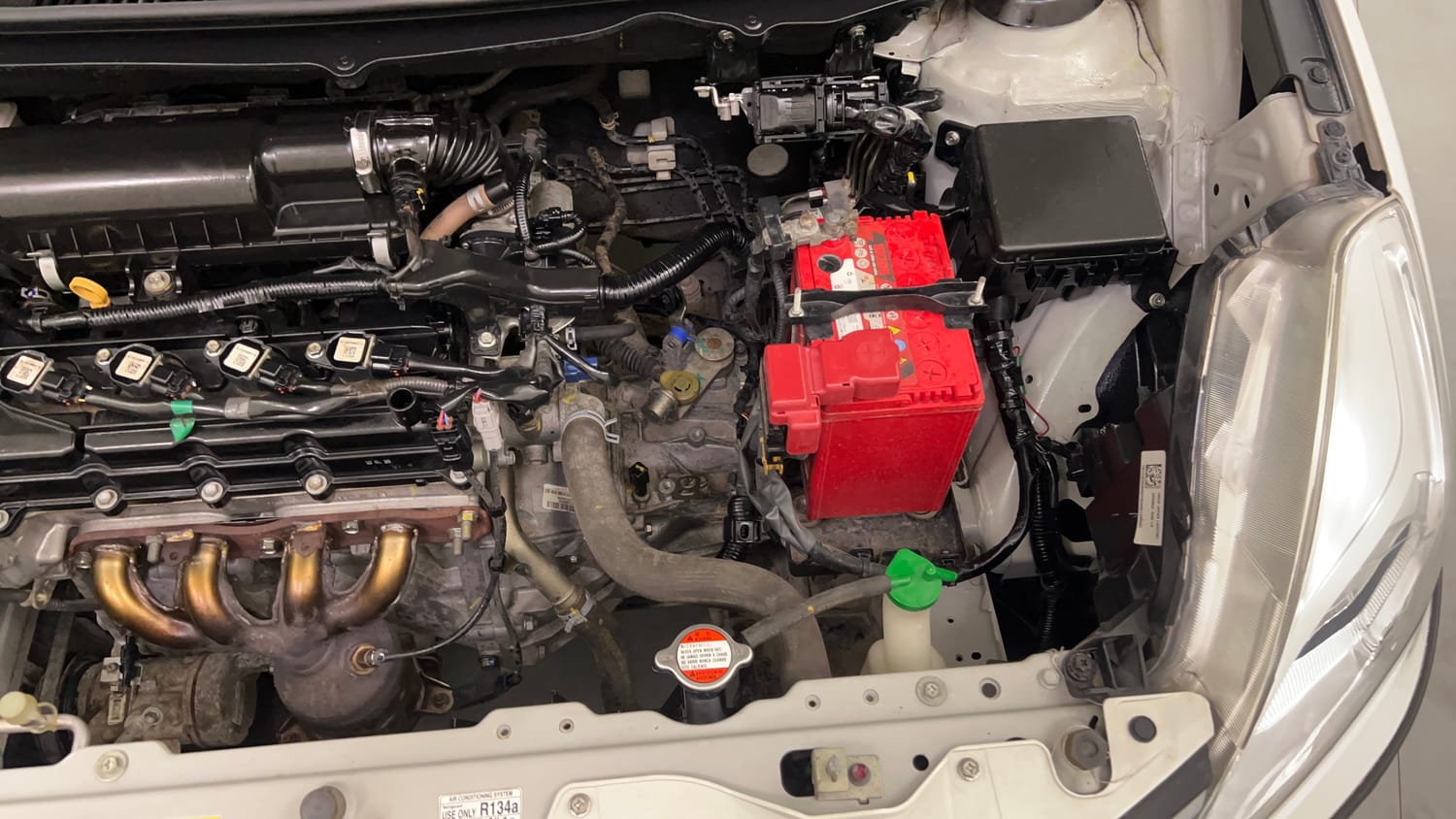 Used 2018 Maruti Suzuki Baleno Delta 1.2 Petrol Manual engine ENGINE LEFT SIDE VIEW