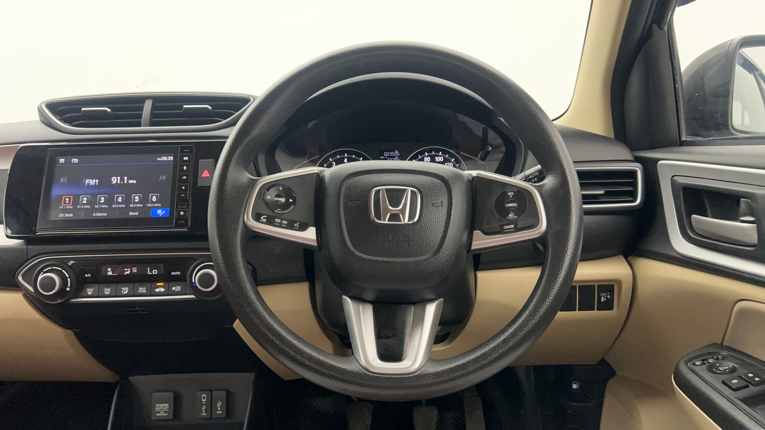 Used 2023 Honda Amaze VX MT 1.2 Petrol Petrol Manual interior STEERING VIEW