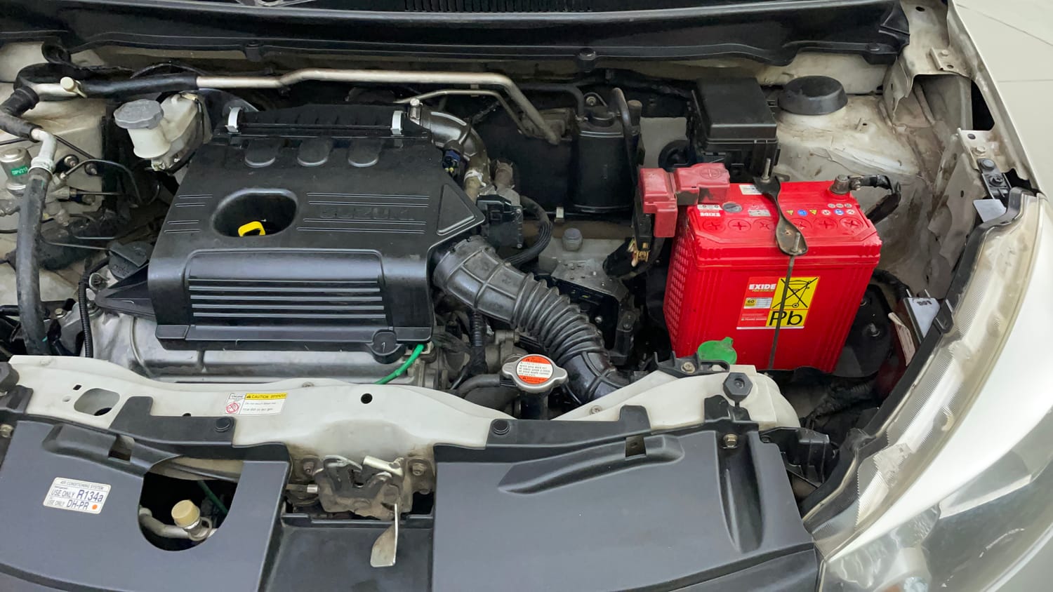 Used 2015 Maruti Suzuki Celerio VXi AMT Petrol Automatic engine ENGINE LEFT SIDE VIEW