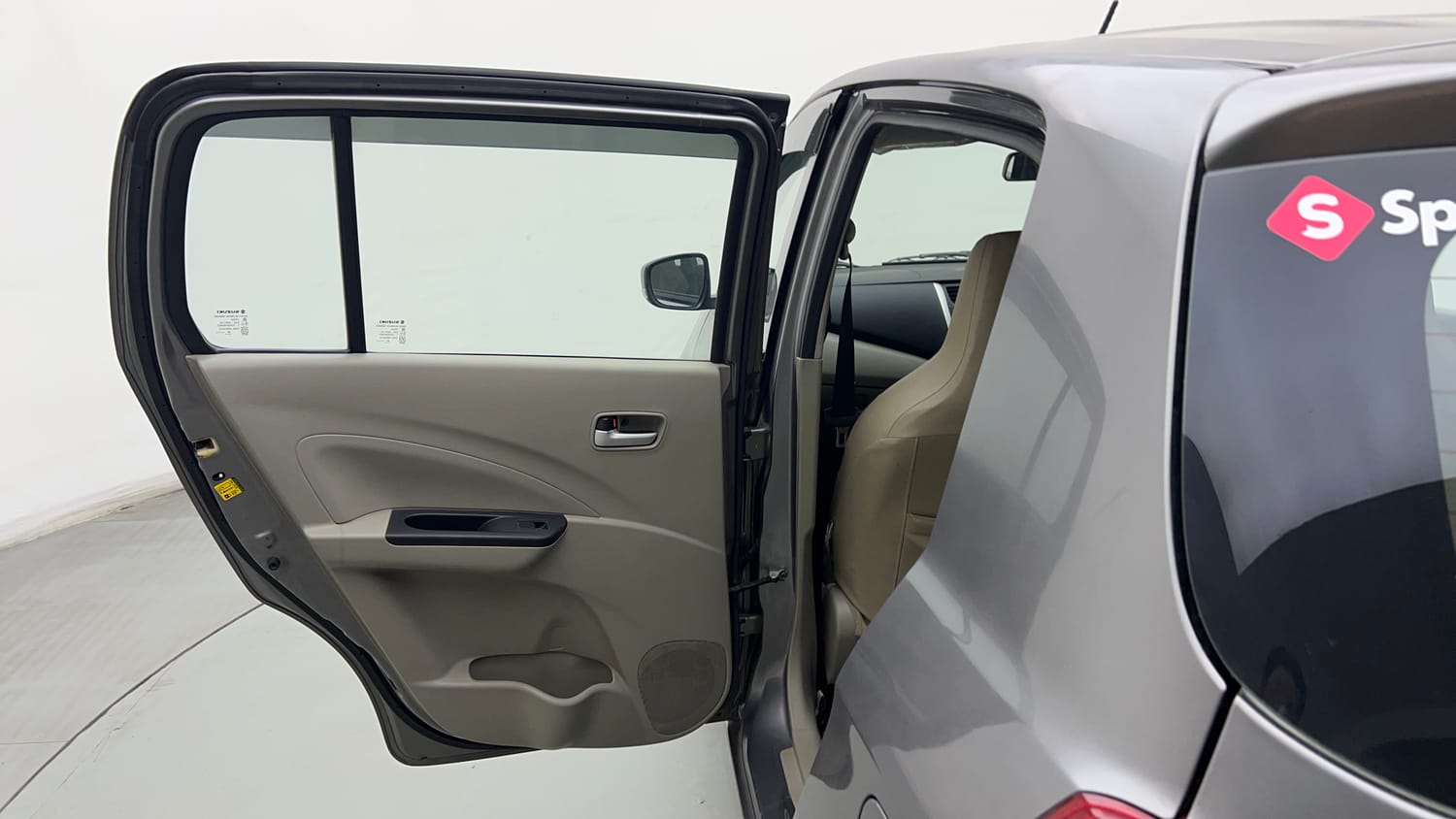 Used 2017 Maruti Suzuki Celerio ZXi AMT Petrol Automatic interior LEFT REAR DOOR OPEN VIEW