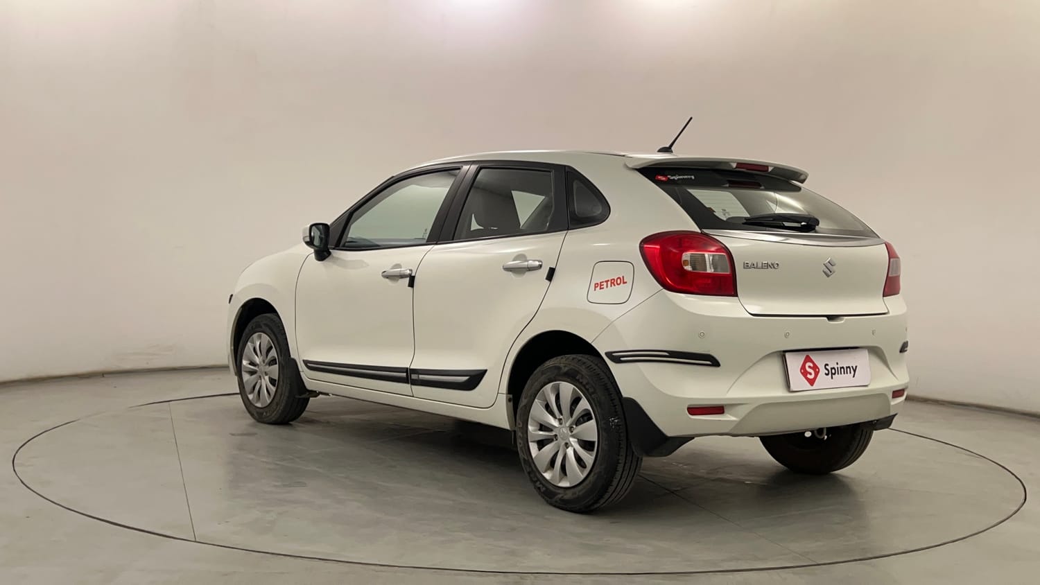 Used 2018 Maruti Suzuki Baleno Delta 1.2 Petrol Manual exterior LEFT REAR CORNER VIEW