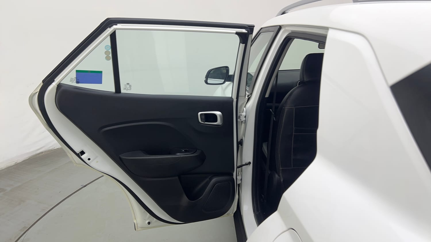 Used 2022 Hyundai Venue S Plus 1.2 Petrol Petrol Manual interior LEFT REAR DOOR OPEN VIEW