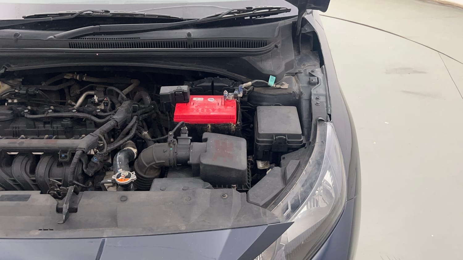 Used 2023 Hyundai New i20 Sportz 1.2 MT Petrol Manual engine ENGINE LEFT SIDE VIEW