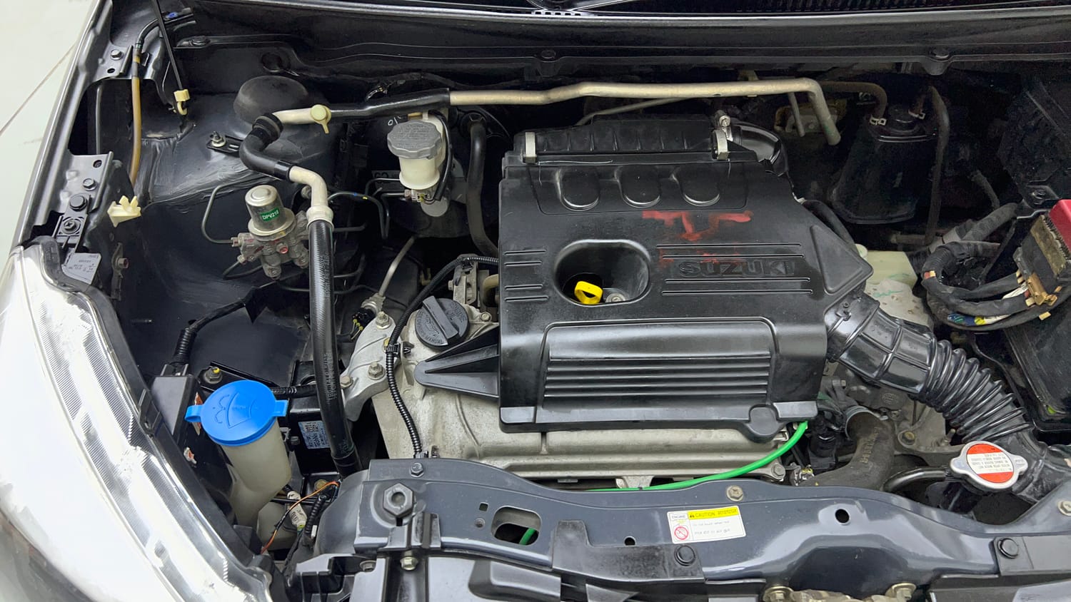 Used 2017 Maruti Suzuki Celerio ZXi AMT Petrol Automatic engine ENGINE RIGHT SIDE VIEW