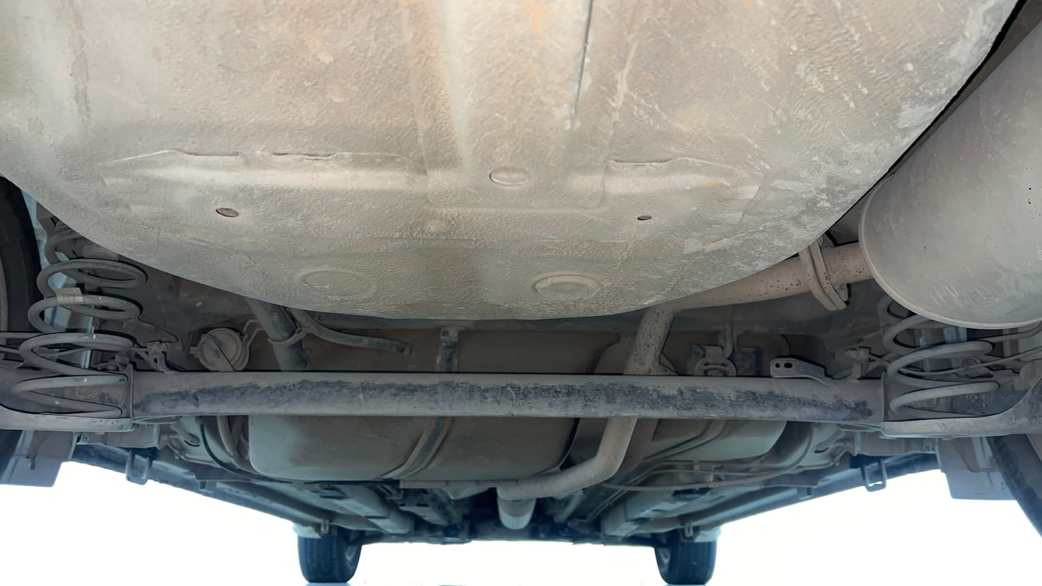 Used 2019 Maruti Suzuki Ciaz Delta Hybrid 1.5 Petrol Manual extra REAR UNDERBODY VIEW (TAKEN FROM REAR)