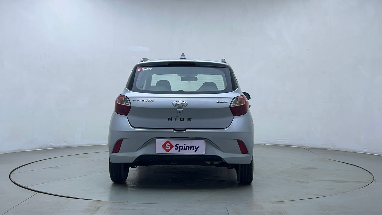 Used 2020 Hyundai Grand i10 Nios Sportz AMT 1.2 Kappa VTVT Petrol Automatic exterior BACK VIEW