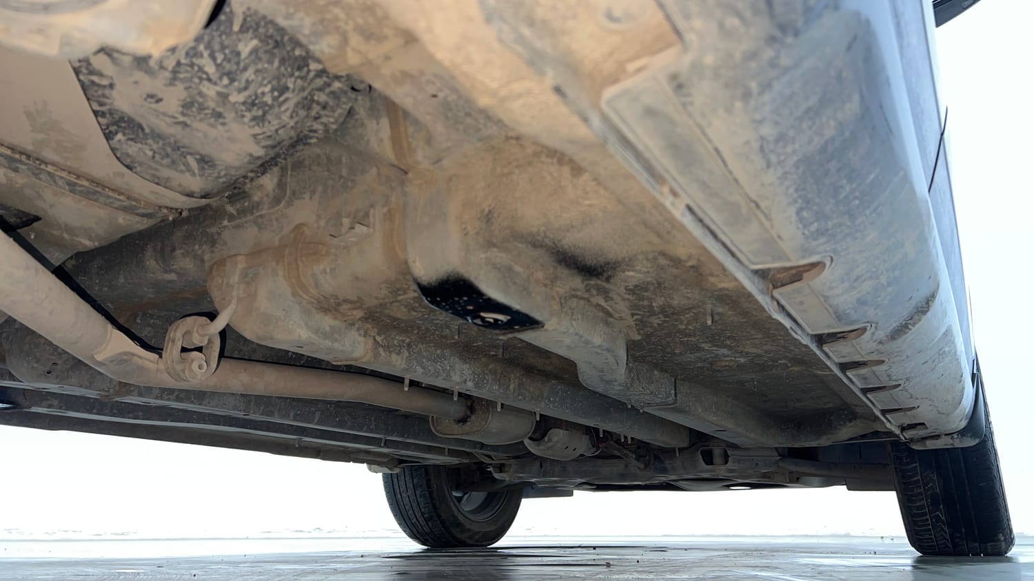 Used 2024 Hyundai Creta SX (O) 1.5 Petrol IVT Petrol Automatic extra REAR RIGHT UNDERBODY VIEW