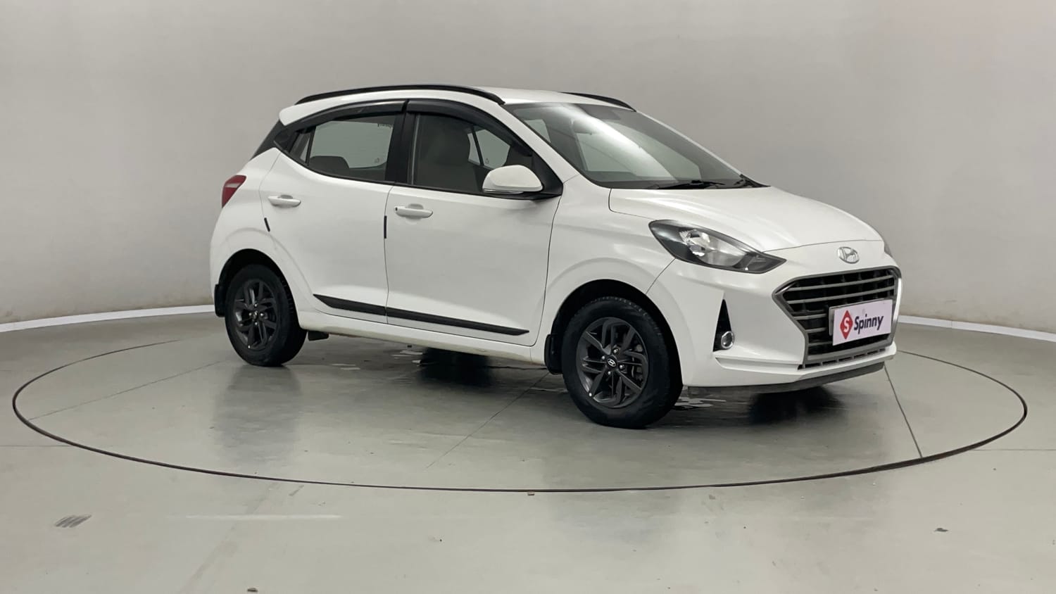 Used 2020 Hyundai Grand i10 Nios Sportz 1.2 Kappa VTVT Petrol Manual exterior RIGHT FRONT CORNER VIEW