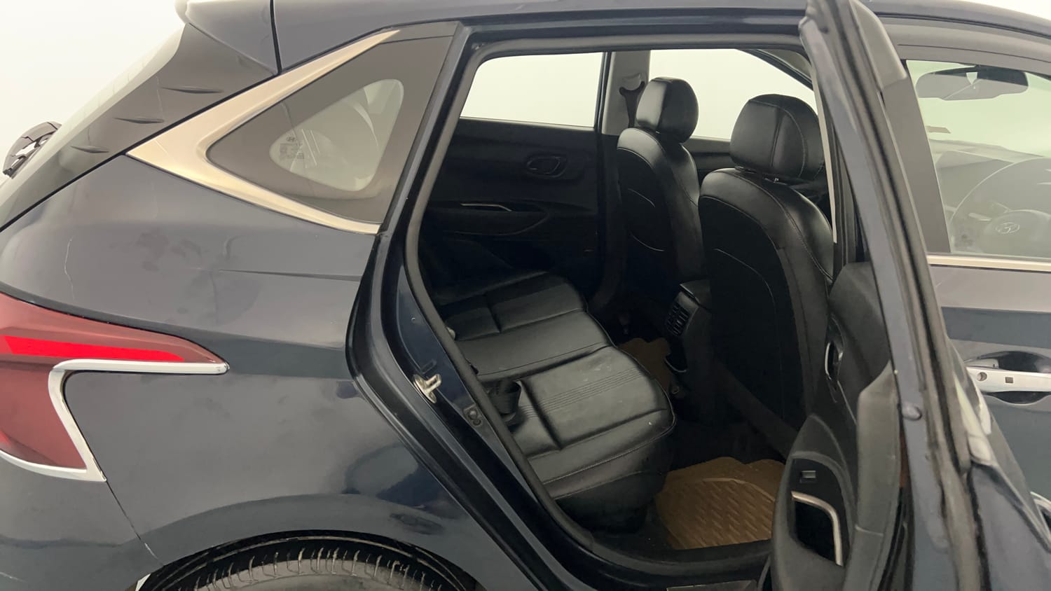 Used 2020 Hyundai New i20 Asta (O) 1.0 Turbo DCT Petrol Automatic interior RIGHT SIDE REAR DOOR CABIN VIEW