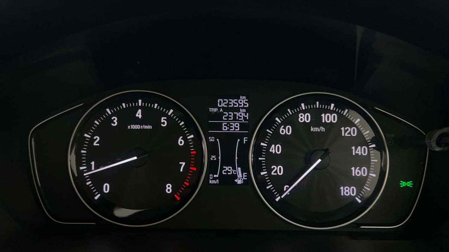 Used 2023 Honda Amaze VX MT 1.2 Petrol Petrol Manual interior CLUSTERMETER VIEW