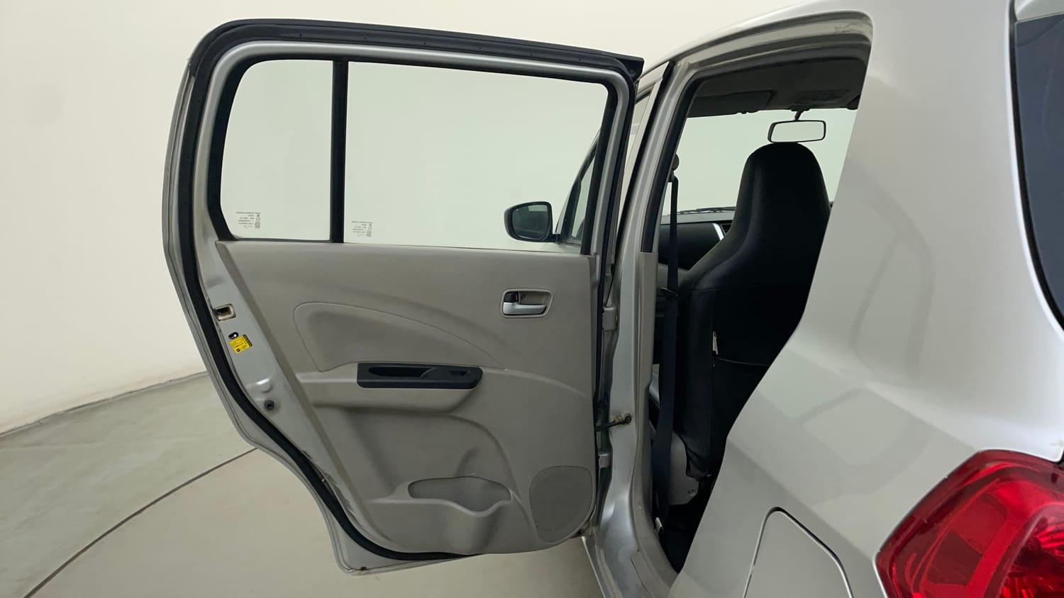 Used 2015 Maruti Suzuki Celerio VXi AMT Petrol Automatic interior LEFT REAR DOOR OPEN VIEW