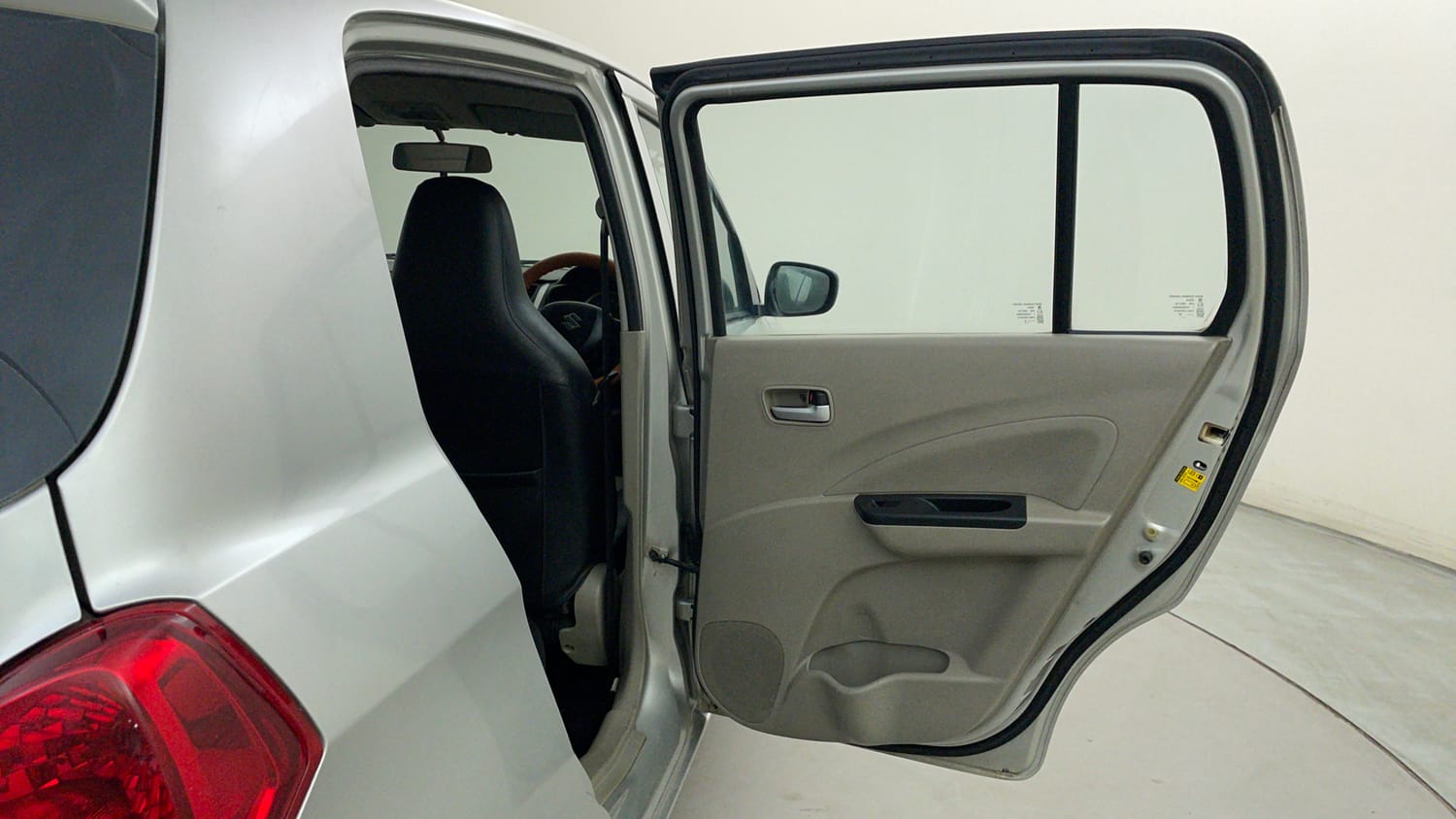 Used 2015 Maruti Suzuki Celerio VXi AMT Petrol Automatic interior RIGHT REAR DOOR OPEN VIEW