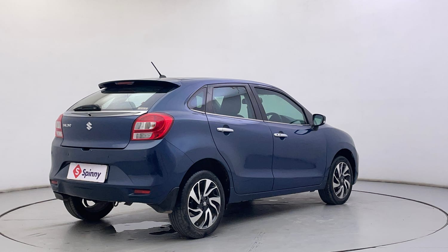 Used 2019 Maruti Suzuki Baleno Alpha Petrol Manual exterior RIGHT REAR CORNER VIEW