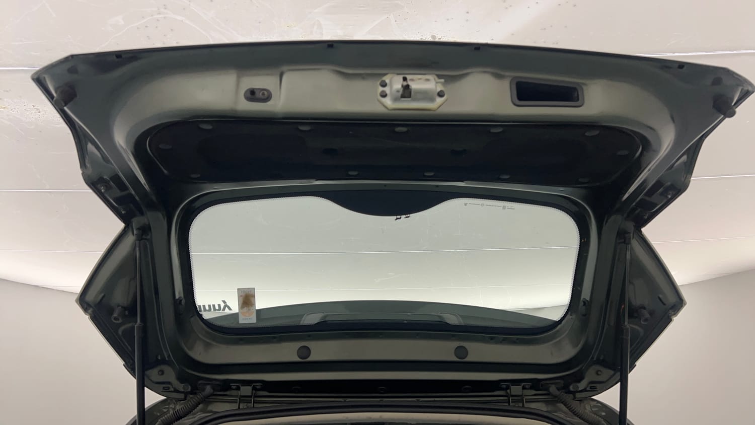 Used 2021 Tata Nexon XZ Petrol Manual interior DICKY DOOR OPEN VIEW