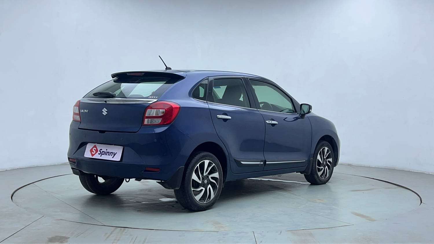 Used 2021 Maruti Suzuki Baleno Alpha Petrol Manual exterior RIGHT REAR CORNER VIEW