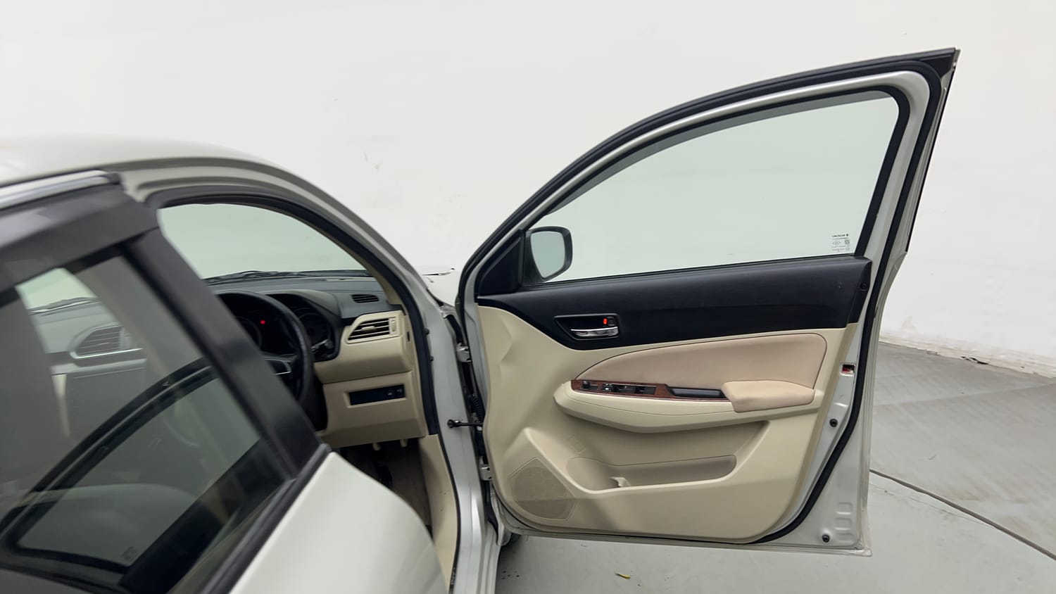 Used 2018 Maruti Suzuki Dzire VXi AMT Petrol Automatic interior RIGHT FRONT DOOR OPEN VIEW