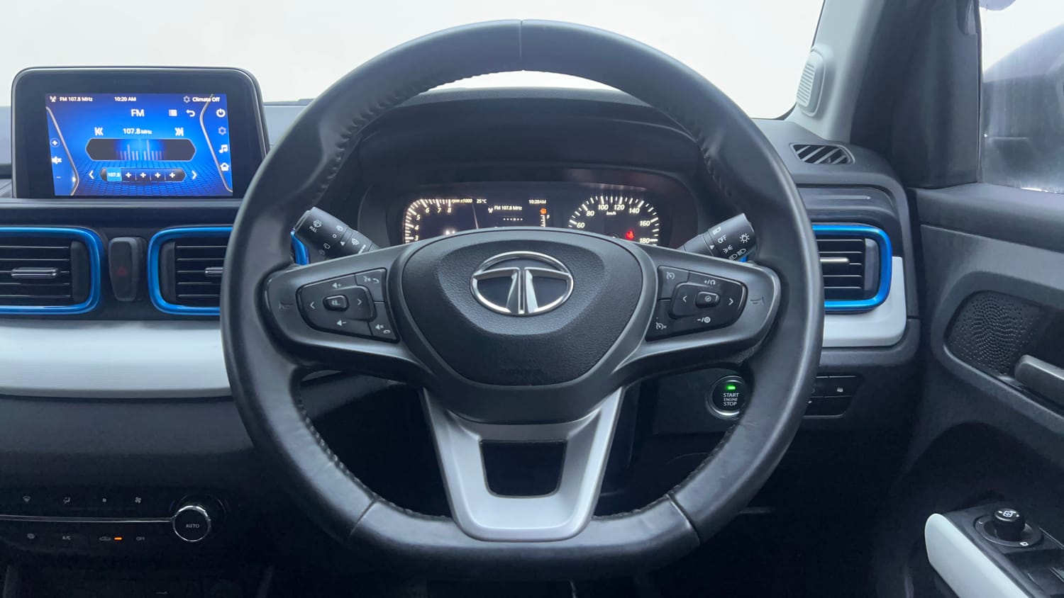 Used 2024 Tata Punch Creative Dual Tone AMT Petrol Automatic interior STEERING VIEW