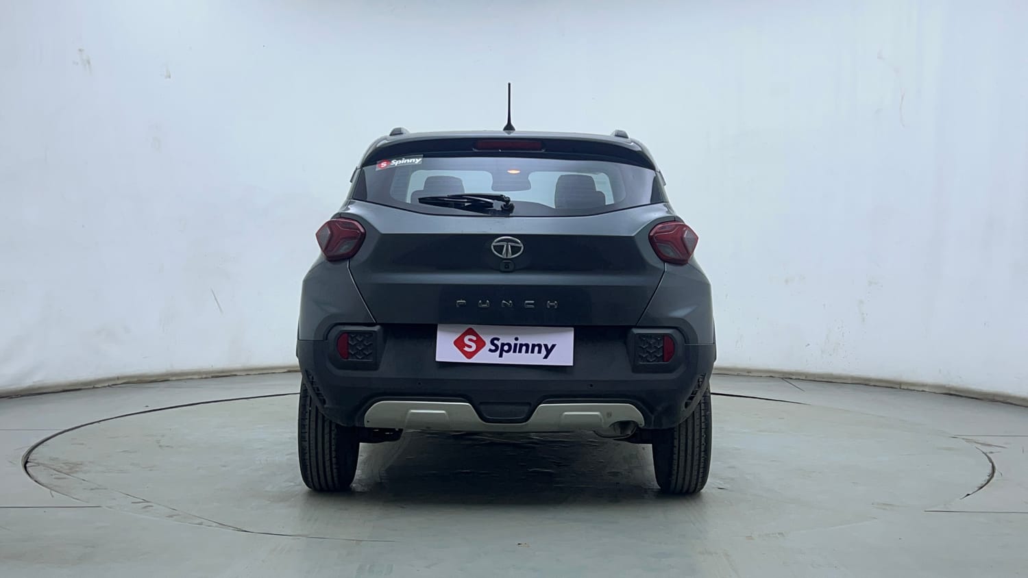 Used 2024 Tata Punch Creative Dual Tone AMT Petrol Automatic exterior BACK VIEW
