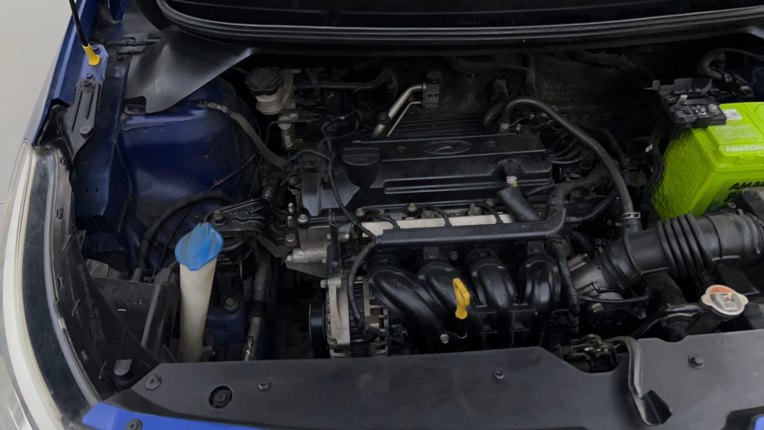 Used 2015 Hyundai Elite i20 Sportz 1.2 Petrol Manual engine ENGINE RIGHT SIDE VIEW