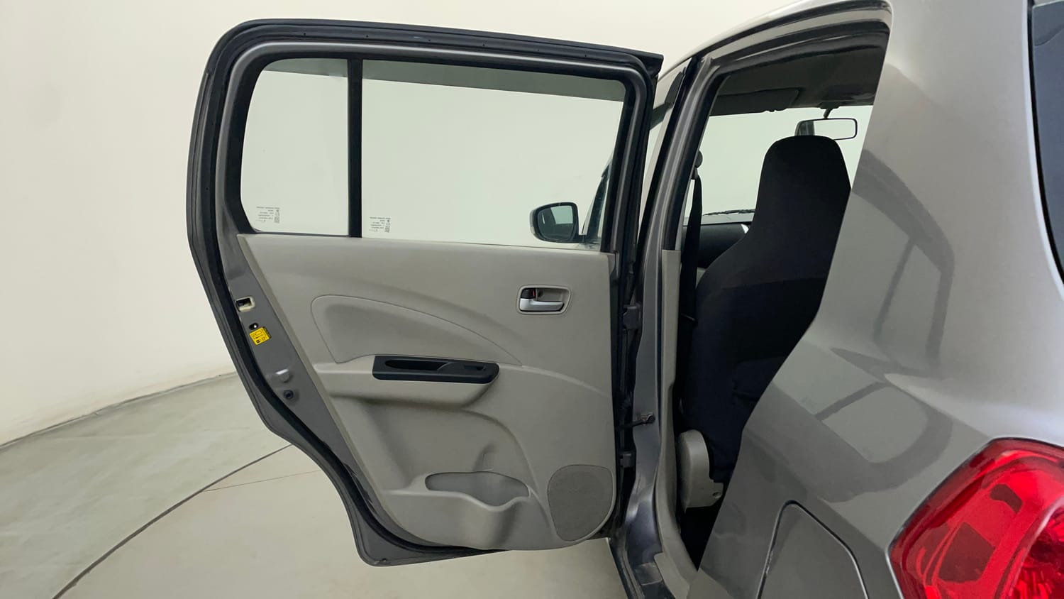 Used 2015 Maruti Suzuki Celerio ZXi Petrol Manual interior LEFT REAR DOOR OPEN VIEW