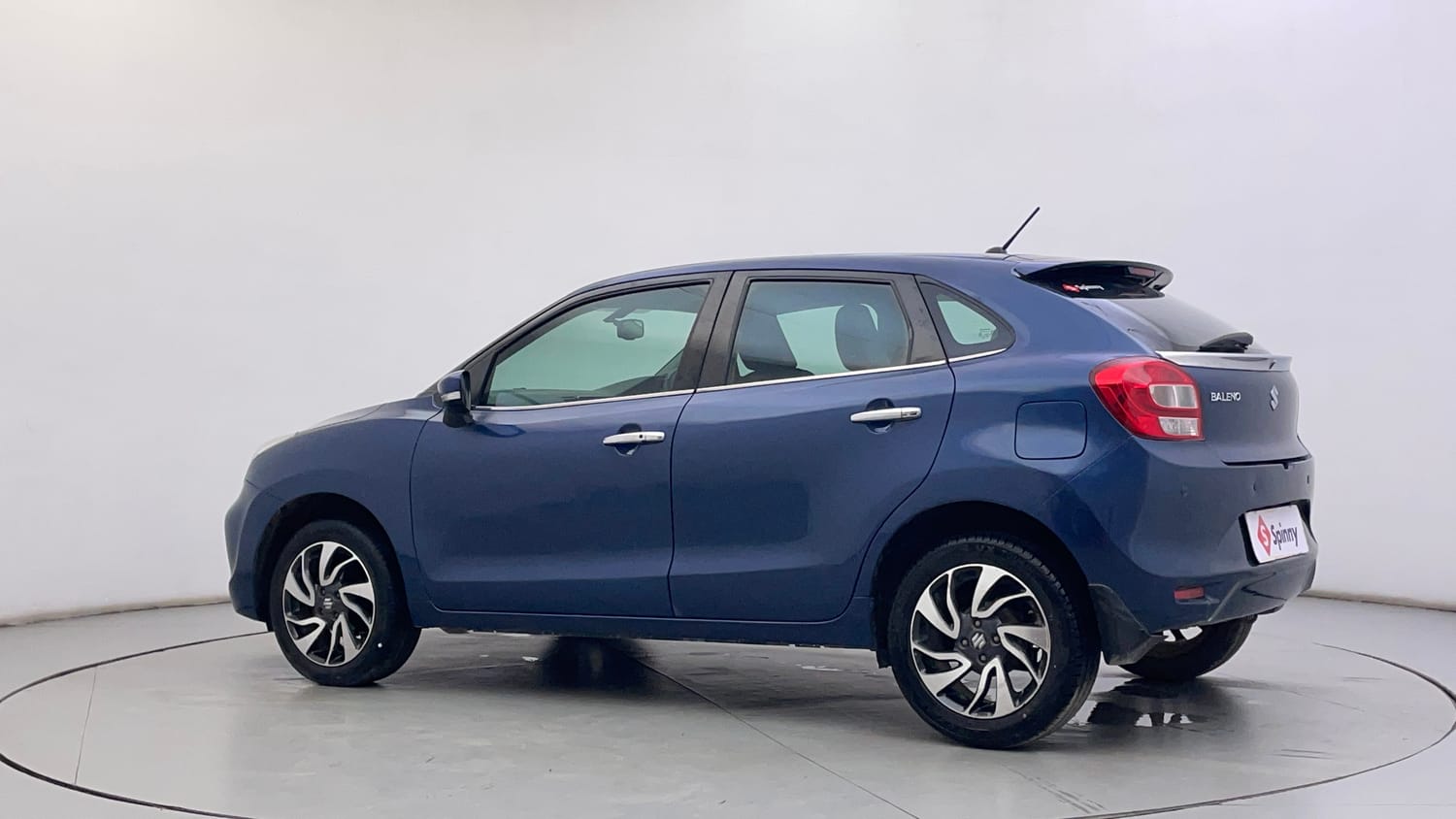 Used 2019 Maruti Suzuki Baleno Alpha Petrol Manual exterior LEFT REAR CORNER VIEW