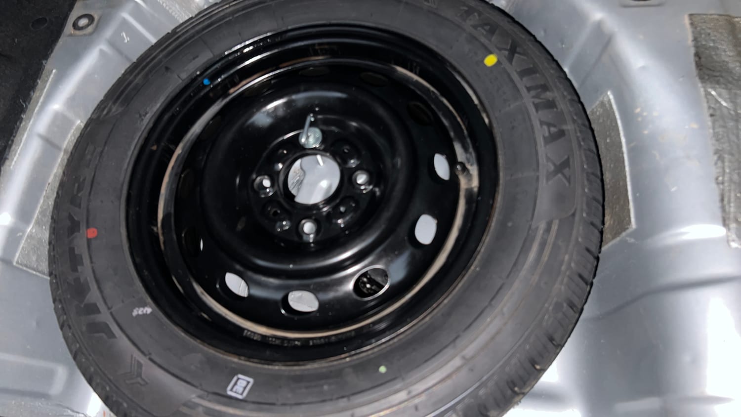 Used 2016 Tata Tiago Revotron XT Petrol Manual tyres SPARE TYRE VIEW