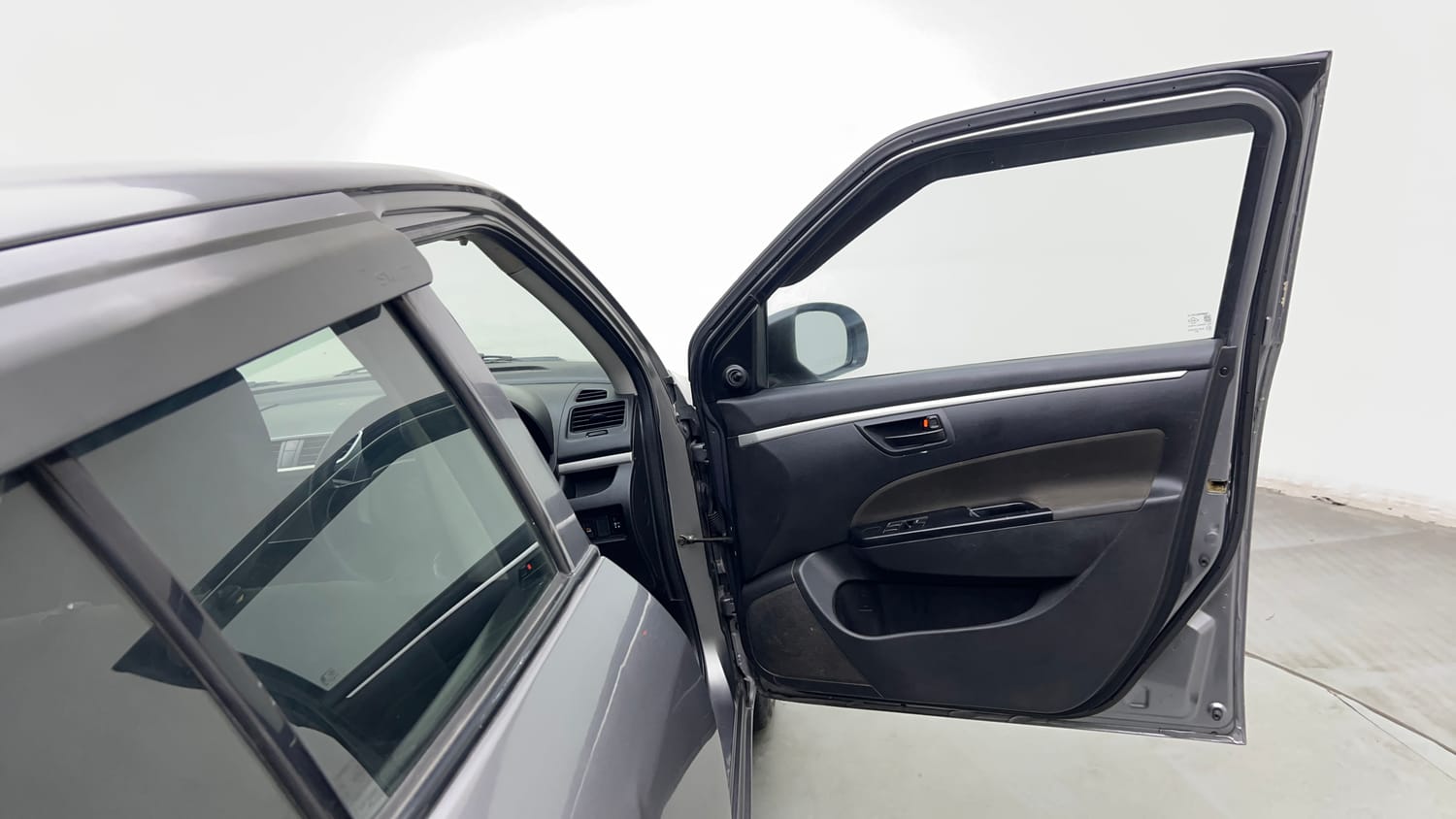 Used 2016 Maruti Suzuki Swift Lxi (O) Petrol Manual interior RIGHT FRONT DOOR OPEN VIEW