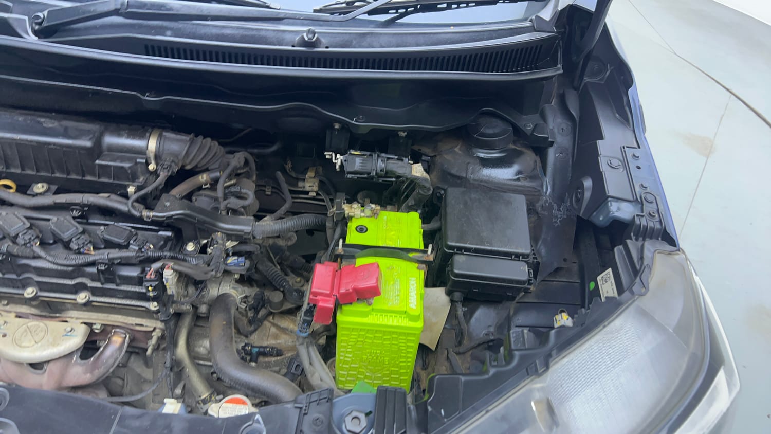 Used 2019 Maruti Suzuki XL6 Alpha MT Petrol Petrol Manual engine ENGINE LEFT SIDE VIEW