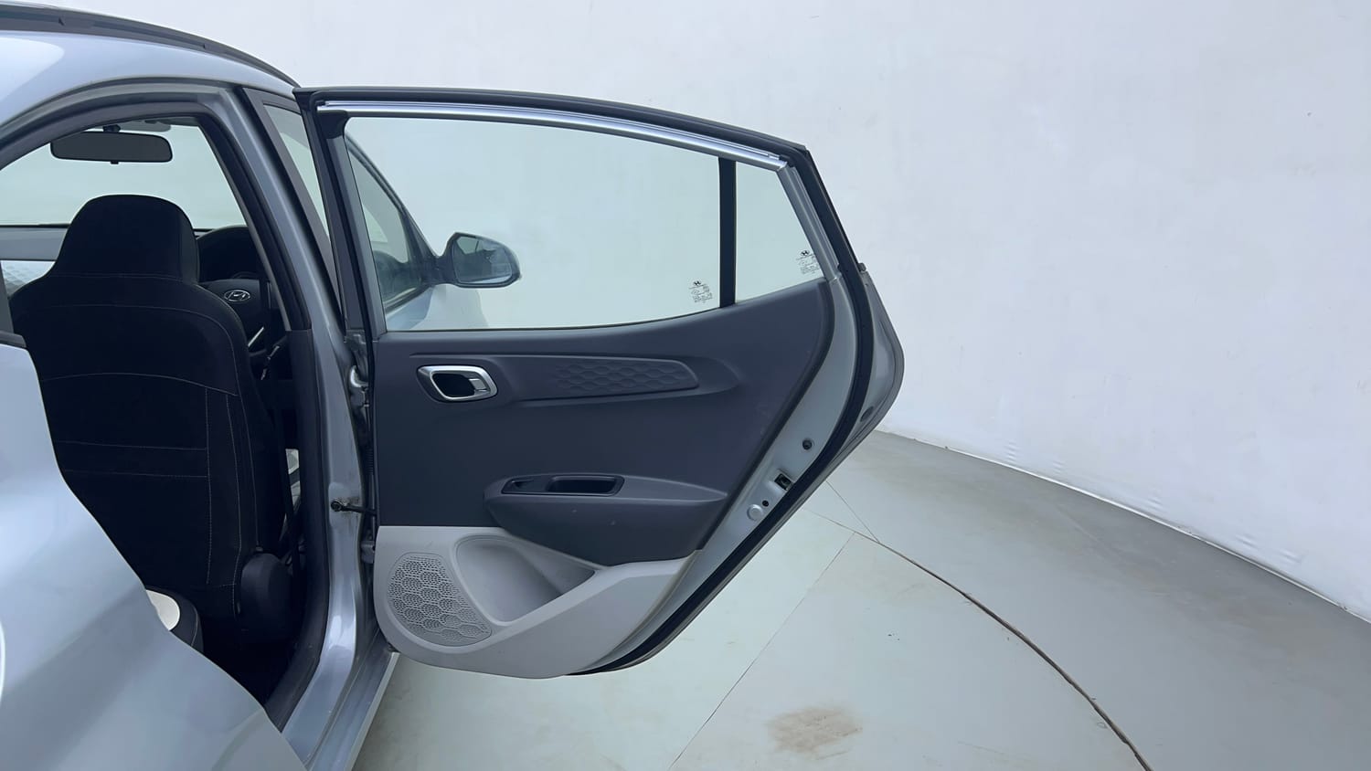 Used 2020 Hyundai Grand i10 Nios Sportz AMT 1.2 Kappa VTVT Petrol Automatic interior RIGHT REAR DOOR OPEN VIEW