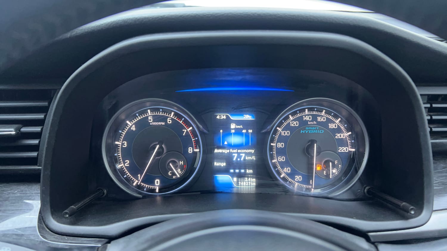 Used 2019 Maruti Suzuki XL6 Alpha MT Petrol Petrol Manual interior CLUSTERMETER VIEW