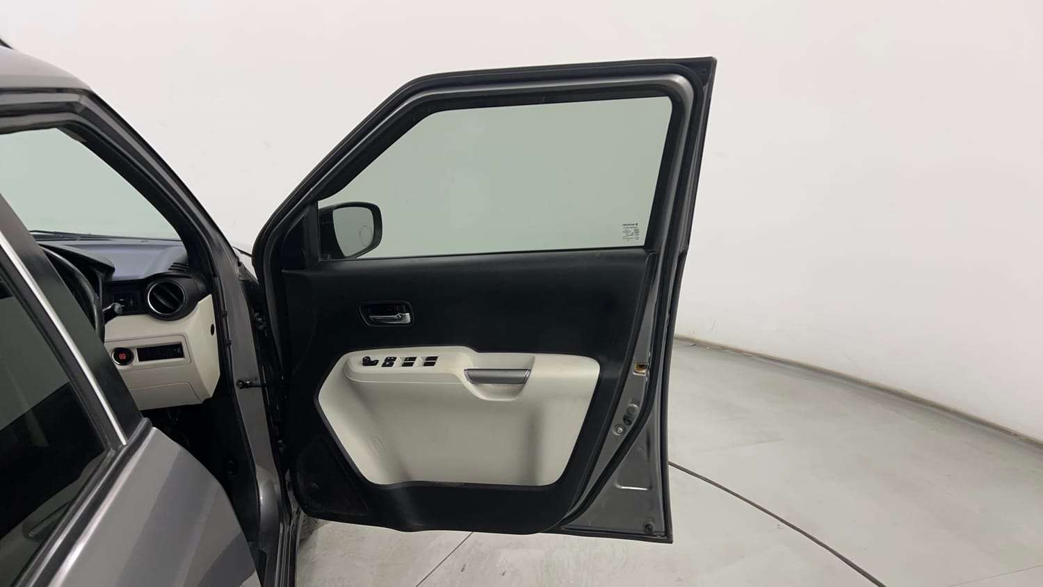 Used 2023 Maruti Suzuki Ignis Zeta 1.2 MT Petrol Manual interior RIGHT FRONT DOOR OPEN VIEW