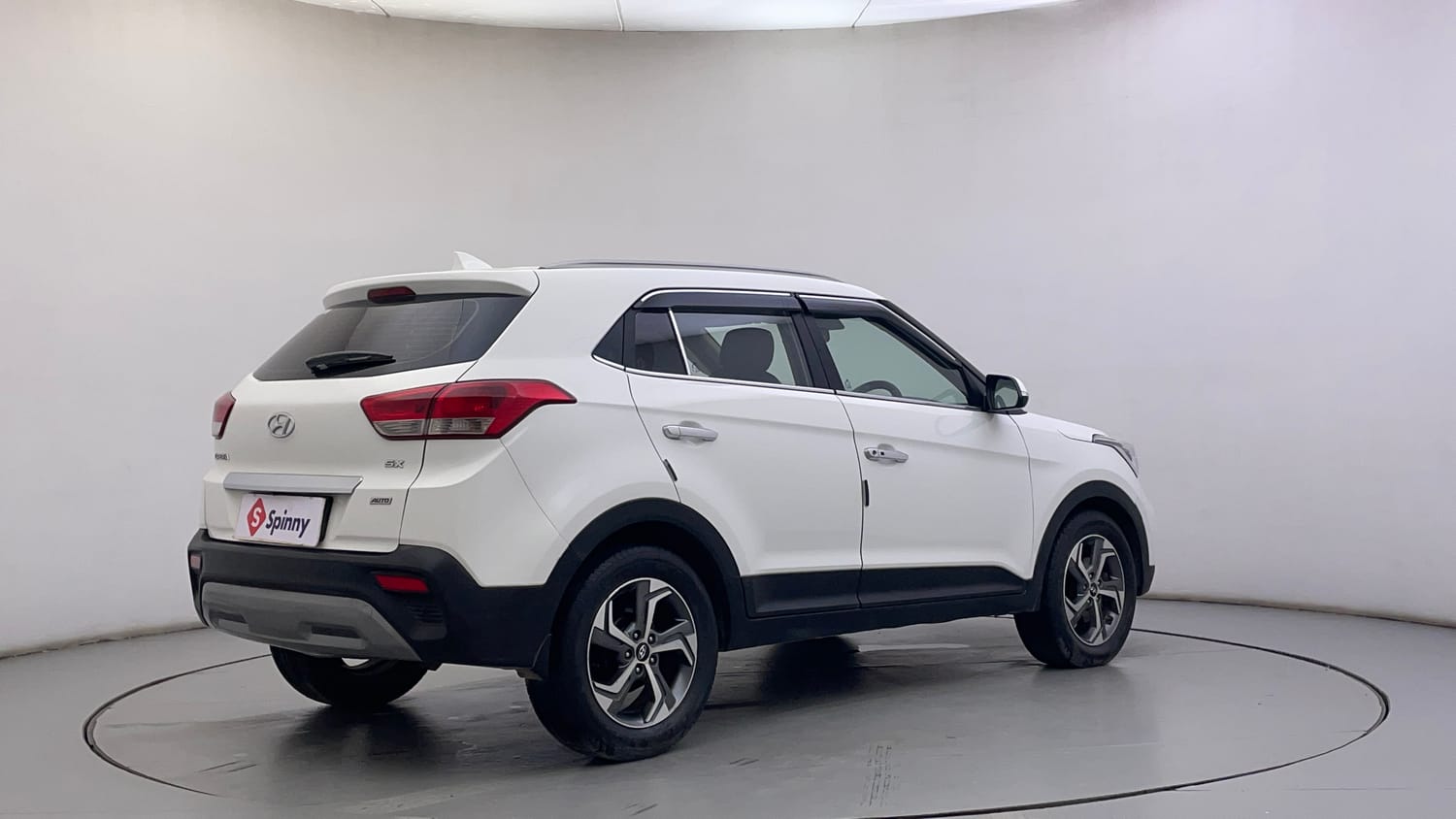 Used 2018 Hyundai Creta SX 1.6 AT CRDi Diesel Automatic exterior RIGHT REAR CORNER VIEW