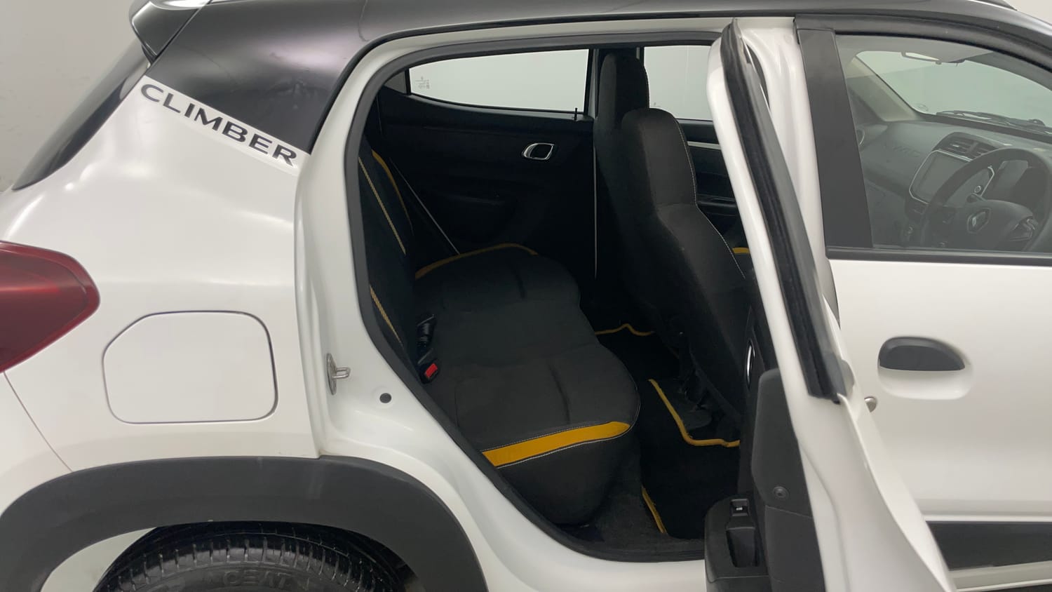 Used 2023 Renault Kwid CLIMBER AMT Petrol Automatic interior RIGHT SIDE REAR DOOR CABIN VIEW