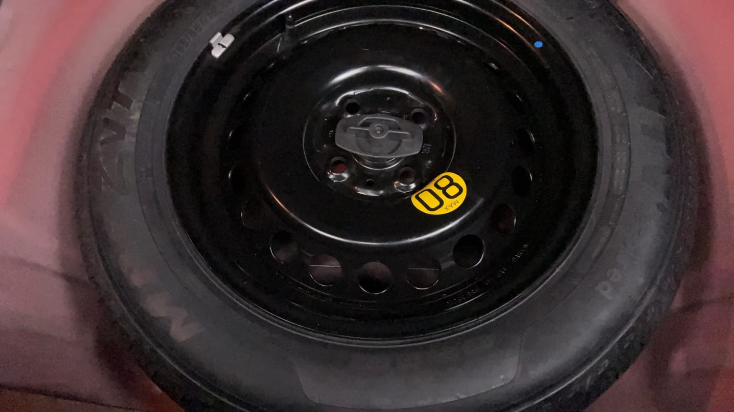 Used 2021 Toyota Glanza G Petrol Manual tyres SPARE TYRE VIEW