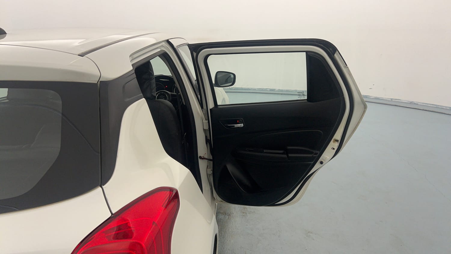 Used 2021 Maruti Suzuki Swift VXi Petrol Manual interior RIGHT REAR DOOR OPEN VIEW