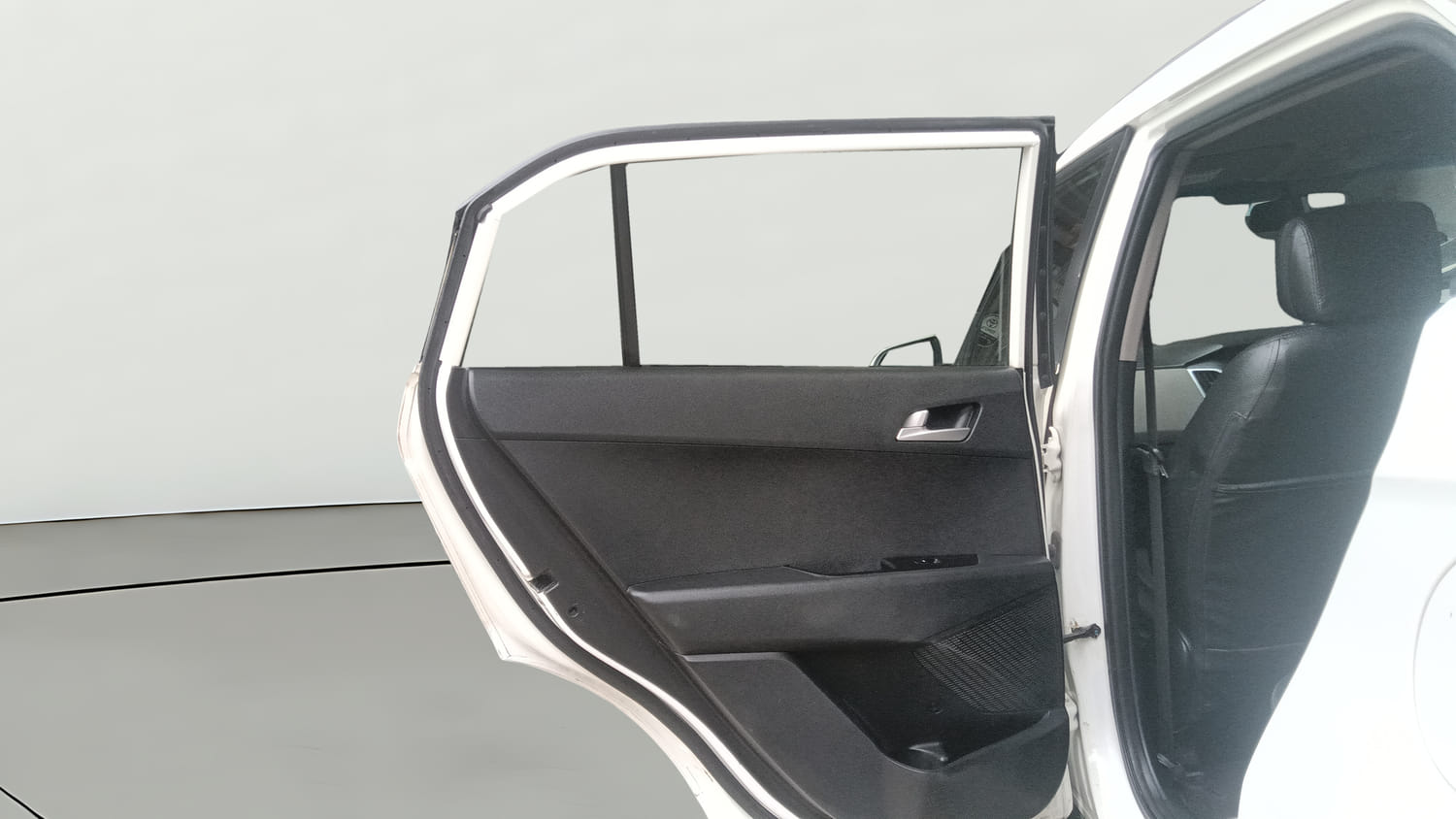 Used 2019 Hyundai Creta SX 1.6 AT CRDi Diesel Automatic interior LEFT REAR DOOR OPEN VIEW