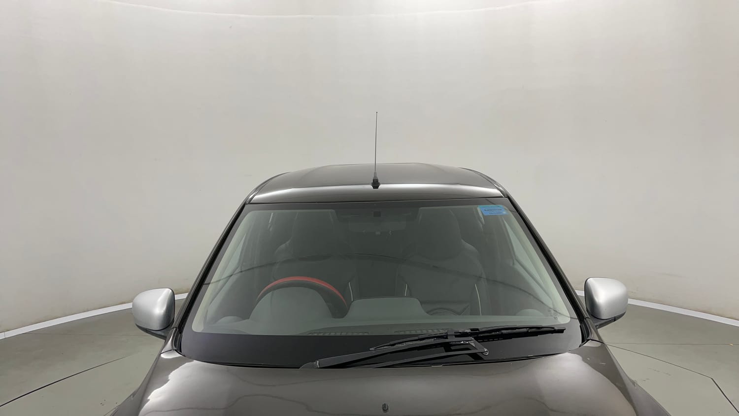 Used 2021 Renault Kwid RXT 1.0 AMT (O) Petrol Automatic exterior FRONT WINDSHIELD VIEW