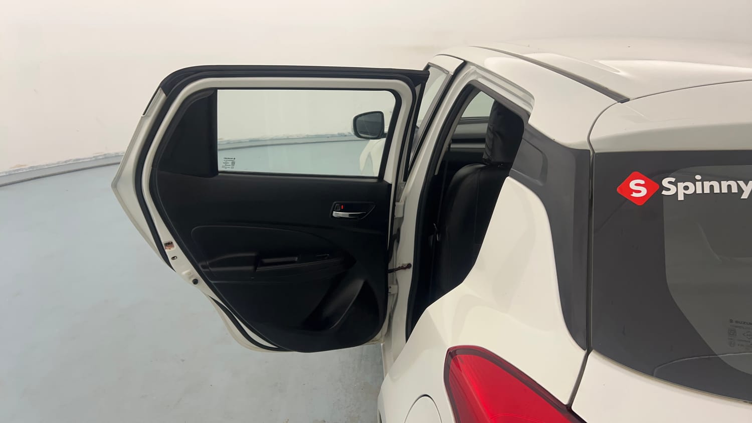 Used 2021 Maruti Suzuki Swift VXi Petrol Manual interior LEFT REAR DOOR OPEN VIEW