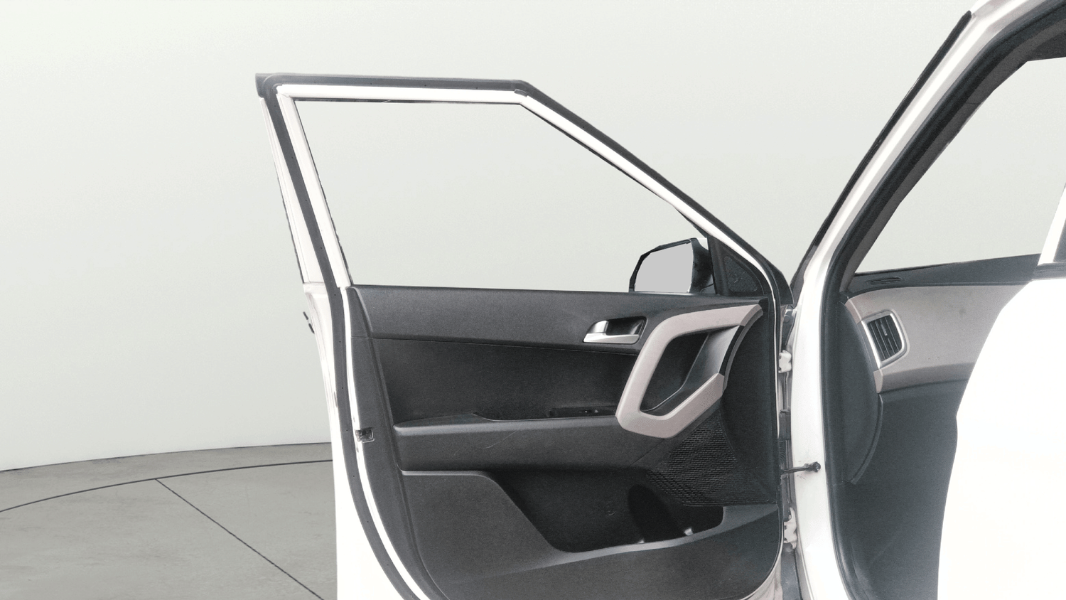 Used 2019 Hyundai Creta SX 1.6 AT CRDi Diesel Automatic interior LEFT FRONT DOOR OPEN VIEW